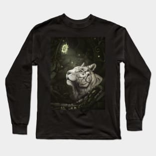 In the Cave of Spirits - Tiger Adventures Long Sleeve T-Shirt